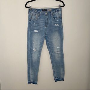 Aeropostale High Waisted Light Blue Jeans (size 10)